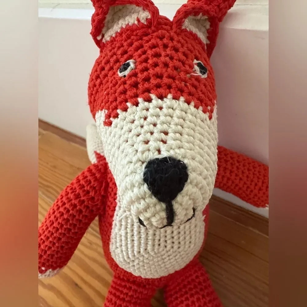 Anthropologie Anne Claire Petit Crochet Fox